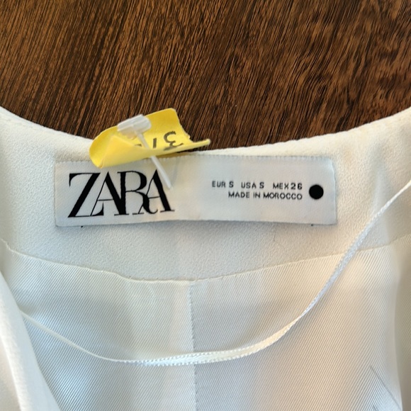 Zara white dress size Small - Picture 2 of 4